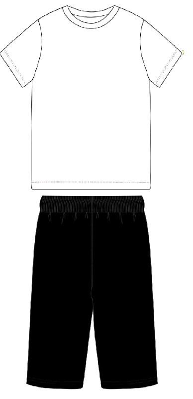 Уценка_футболка спортивная+шорты спортивные 2ПФШ5792063