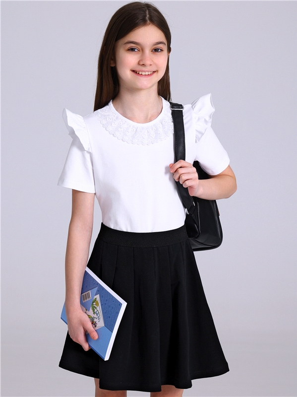 блузка 1ДДБК5076804 белый / - / - / - / - / -